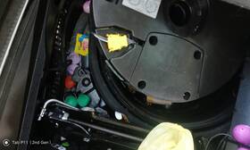 566.au1515 Audi Q7 2015 Spare Wheel Carrier 727850
