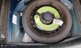566.au1m16 Audi A4 2016 Spare Wheel Carrier 755506