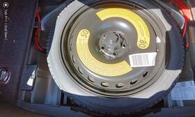 566.au1m17 Audi A4 2017 Spare Wheel Carrier 724266