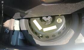 566.au1r12 Audi A7 2012 Spare Wheel Carrier 693008