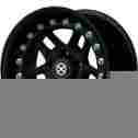 Ax195 American Racing Atx 17x9 Black 5x5 12 Rims Terra Grappler G2 Tires