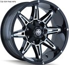 Ax80907976m Mayhem Lug Black Milled Wheel Single Rim Inch