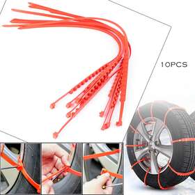 175-295 B-buyeahusa 420014323368 Anti-skid Tire Chains Skiing Cross-country Safety Driving Wide