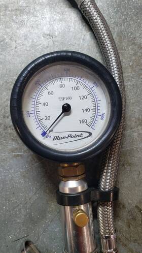 Tif160 Blue Point Tire Pressure Gauge/ Inflator