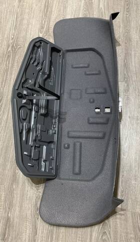 398186808 Bmw 1994-2004 E39 Genuine Oem Rear Trunk Lids Tool Tray Cover Plastic