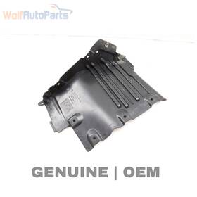 51717052474 Bmw 2004-2005 645ci - Front Right Fender Liner Bottom Cover 7052474