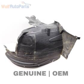 51717180621 Bmw 2008-2014 X6 - Front Left Fender Liner / Wheel Housing Cover Rear Part