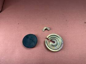71151179257 Bmw E30 325i M3 E28 E34 E32 Spare Tire Tie Down Bracket Knurled Bolt Oem #87176
