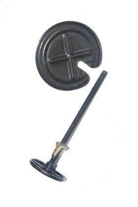 71156750687 Bmw Oem Genuine E53 X5 00-06 Spare Tire Tie Down Mount With Plate And Nut Set Wheel