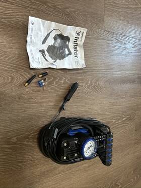 Dd22c Bonaire 12v Power Inflator With Built In Air Release Valve And Accessories