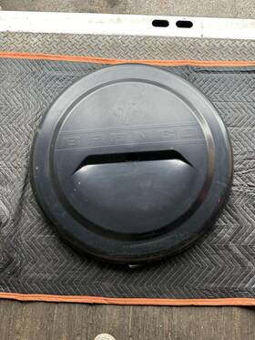 022-jl33-bw Boomco Ford Bronco Spare Tire Cover 2021
