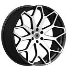 Borghinibor039-2 Borghini Wheels Black Machined Rims Fs