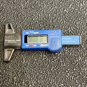 Dtdg1d91 Bridgestone Digital Tire Tread Depth Gauge 0-25mm Large Lcd Display - C
