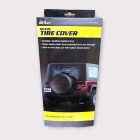 Cm-02wk Bully Universal Large 26.5-29.5 Inch Black Spare Tire Cover Protector - Durable