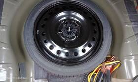 566.gm1h13 Chevrolet Malibu 2013 Spare Wheel Carrier 745768