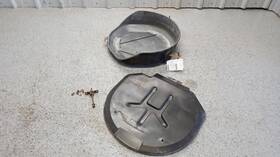 566.gm1z73 Chevrolet 68-82 Corvette C3 Spare Tire Tub Carrier With Hardware