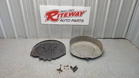 566.gm1z78 Chevrolet 68-82 Corvette C3 Spare Tire Tub With Hardware