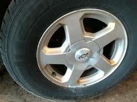 560-05140 Chevrolet Truck Wheel 16x7 Aluminum 5 Spoke Fits 02-06 Trailblazer