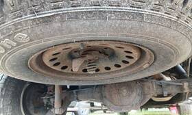 566.gm8m10 Chevrolet Truck Silvrdo15 2010 Spare Wheel Carrier 584004