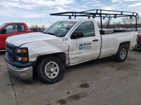566.gm8m14 Chevrolet Truck Silvrdo15 2014 Spare Wheel Carrier