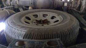 566.gm8n12 Chevrolet Truck Silvrdo25 2012 Spare Wheel Carrier 650805