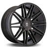 Curvacur018-1 Curva Wheels Black Rims Nib
