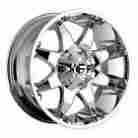 D5088902645 Octane Fuel 18x9 5x4.5 5x114.3 5x5 5x127 Wheels Rims Chrome 12 Offset Alloy