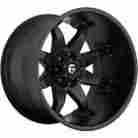 D50922401850 Octane Fuel 22x14 8x180 Wheels Rims Black 64 Offset Alloy 8 Spoke Lifted