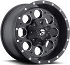 D52515808337 Fuel Lug Black Milled Lifted Wheels Rims Inch