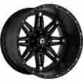 D53120409845 Hostage Fuel 20x14 6x135 6x5.5 6x139.7 Wheels Rims Black 76 Offset Alloy