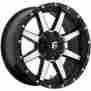 D53720901757 Maverick Fuel 20x9 8x170 Wheels Rims Machined Black 20 Offset Alloy 8 Spoke