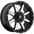 D53720907050 Maverick Fuel 20x9 5x5.5 5x139.7 5x150 Wheels Rims Machined Black 1 Offset