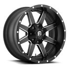 D53820408245 Fuel Maverick Black Milled Wheel Lifted Chevy Gmc Ram D53820408245 Fuel Maverick Black Milled Wheel Lifted Chevy Gmc Ram