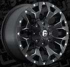 D54617859852 Fuel Black Milled Inch Wheels Rims Lug