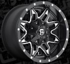 D56715008537 Fuel Lug Black Milled Lifted Wheels Rims Inch