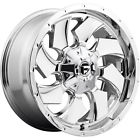 D57318907057 90000020207 Fuel Mastercraft Chrome Cleaver Rims Tires
