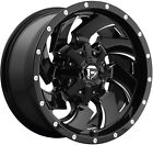 D57420008247 Fuel Black Milled Lug Wheels Rims Inch