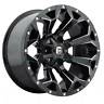 8x6.5-8x165.1 D57620908250 Fuel Assault Gloss Black Milled Wheels Inch Rim