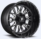 D61122208247 Fuel New Stroke Gloss Black Milled Et Wheels Rims Ram