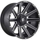 D61620909857 Rl1202 Fuel Road One Matte Black Milled Contra Wheels Cavalry Tires