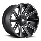 D61622002647 Fuel Contra Matte Black Milled Wheel Lifted Jeep
