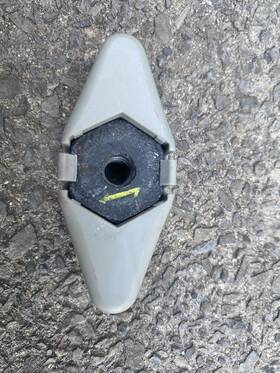 5105525ac Dodge 2013-2018 Dart Spare Tire Hold Down Oem Used Mopar