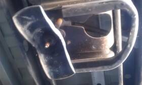 566.ch8705 Dodge Truck 05 Ram 2500 Pickup Spare Wheel Carrier 7256