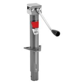 Mlx-drt155157-cl360a50 Draw-tite Trailer Jack Round A-frame Side Wind 2000lbs. Grey
