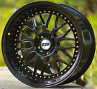 Esr-sr1-5114-gb Esr Wheels Gloss Black Rims Set Of