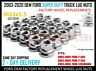 M14x1.5 F-350-f-250 32pc Ford Chrome Factory Style Lug Nuts Flat Washer