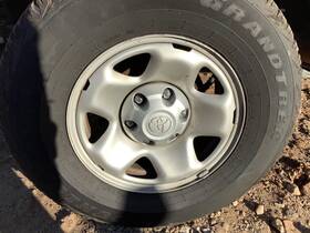 560-69459 Factory Wheel 16x7 Steel 5 Spoke Fits 05-15 Tacoma 4432306