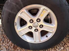 560-02265b Factory Oem Wheel 5 Lug 17x8 Aluminum Painted Face Fits 06-08 Dodge 1500 Pickup 4793600