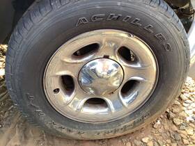 560-03773 Factory Oem Wheel Heritage 17x7-1/2 Steel Chrome Fits 00-04 Ford F150 Pickup 4697878