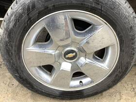560-05417 Factory Oem Wheel 20x8-1/2 5 Spoke Covered Lug Nuts Fits 09-11 Avalanche 1500 4460362